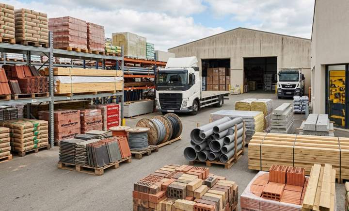 Large choix de fournitures pour vos chantiers de bâtiment